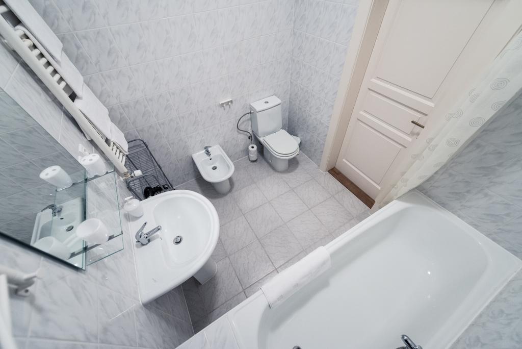Modern Apartment Riegrovy Sady Prag Rum bild